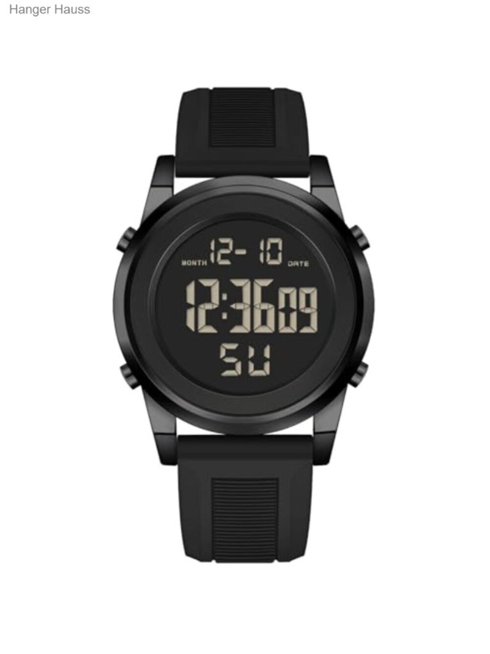 Waterproof Digital Sports Watch for Men with Stopwatch Alarm LED Backlight